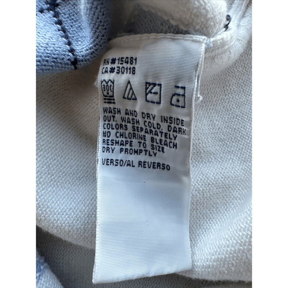 Tommy Hilfiger Golf Vintage Preppy Light Blue vest womans Medium - Picture 10 of 10